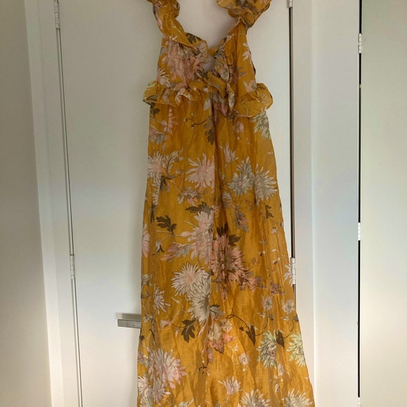 H&M Ruffled Yellow Dress - Picture 5 of 8